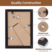 Tomnk Set Of 12 Picture Frames, Collage Wall Decor Wall Frame Set For Gallery Wall Decor, Hanging Or Tabletop Display, Home Decor, For Halloween - 彩色 - 查看 6