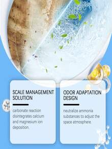 110g Jakehoe Active Toilet Cleaning Powder, Toilet Stain Remover, Toilet Powerful Stain Removal, Toilet Deodorizing & Freshening Agent, Universal Cleaning Powder