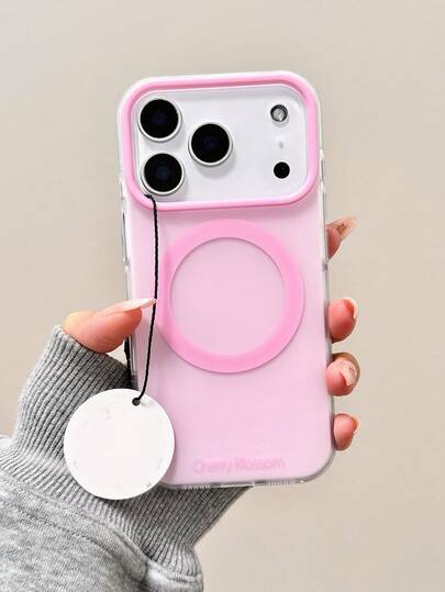 1 件简约糖果色磁吸无线充电手机壳适用于 17 Pro 17 Pro Max 16 Pro 16 15 14 13 12 Pro Max 14 15 16 Plus 17 13 15 果冻保护防震保险杠硬壳