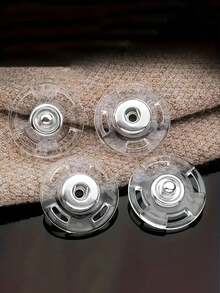 5/10 Set Of Ultra Clear Invisible Buttons - Fixed, Invisible Buttons For Sweaters And Shirts, Anti-Exposure Design, Transparent Snaps Invisible Snaps Plastic Buttons Clothing Accessories, Clothing Accessories, Kids Clothing Buttons, Clothing Accessories, Buttons, Shirt Button Sets, Sewing Accessories, Buttons, Clothing Buttons, Travel Necessities