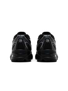 New Balance Giày thể thao dành cho thanh thiếu niên phong cách retro với phần trên bằng lưới tổng hợp có khả năng hấp thụ lực tác động ABZORB, thoải mái bền bỉ khi sử dụng hàng ngày GR740BM - Sơn ánh kim đen/bạc - Xem 5