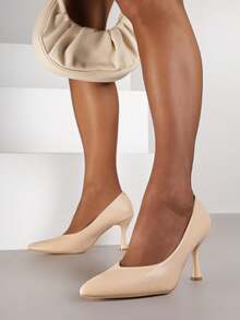 Vices Heels With Natural Leather Insole - Mocha Brown - View 1