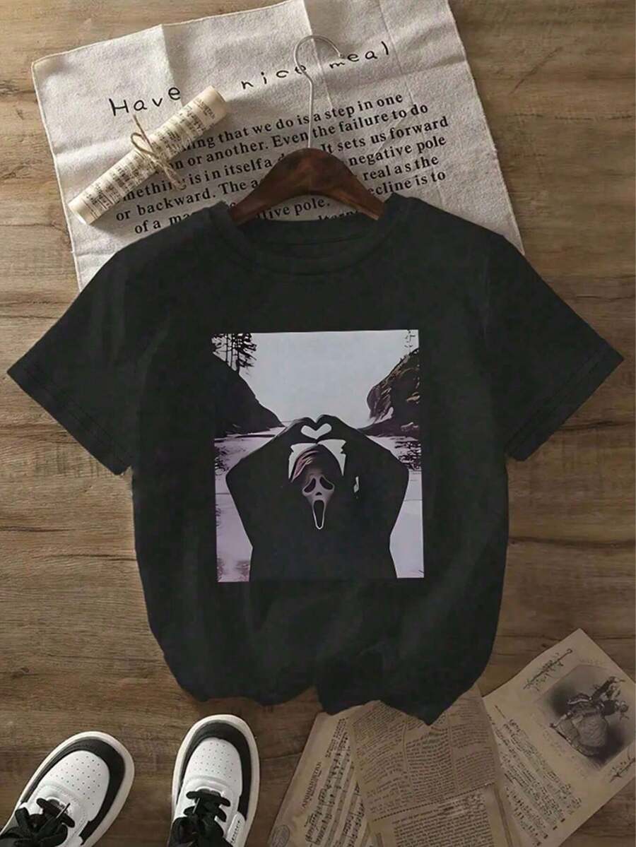 Women T-Shirts - Black - View 1