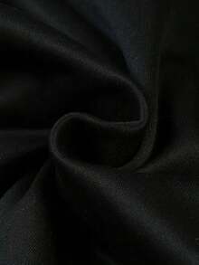 1pc Sudadera casual para hombre con estampado geométrico y frase inspiradora, tejido de punto de poliéster, ligera elasticidad, cuello con capucha, ajuste regular, temporada primavera/otoño - Lo desconocido tiene infinitas posibilidades de diseño. C8HC - Negro - Ver 5