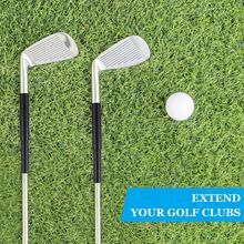 2Pcs Club Shaft Extension, Club Extensions Steel Shaft Extension Putter Shafts Clubs Extensions Wood Putter