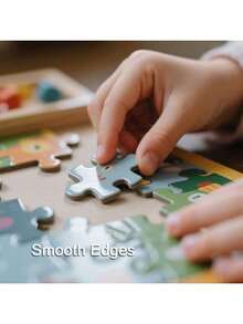 Children's Paper Animal Puzzles, Built-In Shoulder Bag For Easy Storage, Educational Toy Gifts, Ideal For Outdoor Activities. Mars Astronaut Base Series, Dinosaur Valley Series, Whale Underwater World Series, Train Concentration, High Difficulty Puzzle Toys Suitable For Boys And Girls.