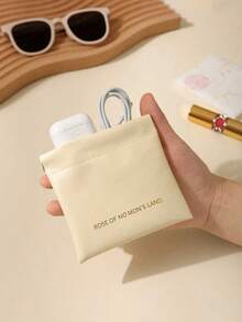 1 Stück PU-Leder Reise Make-up Tasche, großer wasserdichter Kosmetik Organizer mit hoher Kapazität, tragbare Handtasche für Hautpflege & Kosmetik, geeignet für Reisen, Universität, Strand, Schule, Badezimmer, Feiertage, Valentinstag, Muttertag, Weihnachten, Erntedankfest - Aprikosenfarben - Übersicht 16