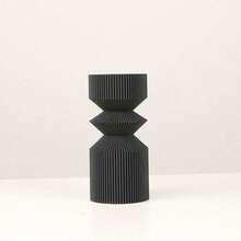 1pc 3D Printed Vase For Dried Flowers Wood Friendly Home Dr From Wood - Baby & Pet Vase Minimalist Design Gift For Her Or Him,Home Decor,Flower Vase,Centerpiece,Table Decor Gifts Birthday Graduation Room Decor Glass Vase