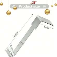 圣诞节新款壁炉架袜架挂钩，防滑壁炉圣诞袜架，圣诞节用品 - 彩色 - 查看 14