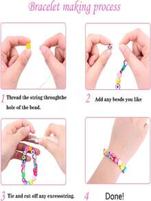 1000 Stücke Polymer Ton Perlen Armband Bastel-Set, 24 Stile süßer und lustiger Perlen inklusive Obst, Blumen, Tiere, Kuchen, Schmetterlinge, Herz Formen für DIY Schmuckherstellung, Halsketten, Ohrringe, Frauen Charms