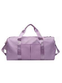 Bolsa grande de yoga y gimnasio con compartimento para zapatos, separación de seco y húmedo, impermeable, multifuncional, adecuada para gimnasio, viajes y ocio - Multicolor - Ver 10