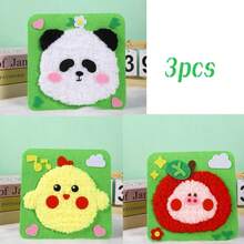 1/3/12pcs Perlengkapan Jahit Tema Hewan untuk Pemula - 4pcs Alat dan Bahan, Set Pembuatan Boneka dan Dekorasi Buatan Tangan Kreatif - MultiWarna - View 28
