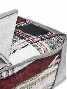 1/3/6/10pcs Foldable Home Storage Bags, Household Organizer For Clothes, Bedding, Sweaters, Pillows And Closet Storage