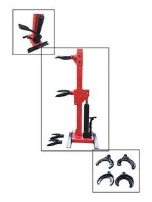 Compresor De Resortes Vertical Hidraulico 3t Taller Mecánico - Rojo - Ver 6
