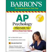 Pre-Owned AP Psychology Premium: With 6 Practice Tests (Paperback) By Allyson J Weseley, Robert McEntarffer - Single Book - View 3