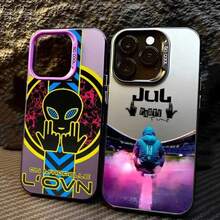 Omerta 47, Omerta 47 IPhone Case Rapper JuL It's Not Funny Phone Case For IPhone 16 15 14 13 12 11 Pro Max X XR XSMAX 8 7 Plus Candy Matte Shockproof Cover - Đen-2G581 - Xem 1