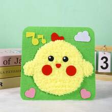 1/3/12pcs Perlengkapan Jahit Tema Hewan untuk Pemula - 4pcs Alat dan Bahan, Set Pembuatan Boneka dan Dekorasi Buatan Tangan Kreatif - MultiWarna - View 15