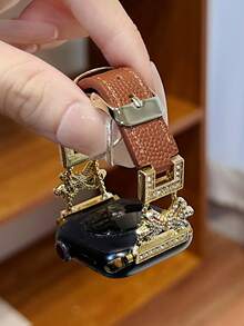 Neuer Lederarmband mit Schleife kompatibel mit 38/40/41/42/44/45/46/49mm, kompatibel mit Apple Watch Armband Ultra/S10/9/8/7/6/5/4/3/2/1