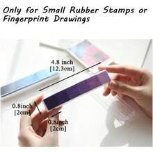 Ink Pad Stamps Color, 36 Colors Finger Ink Pad Finger-Print Drawing, Small Rubber Stamp - 1 - View 4