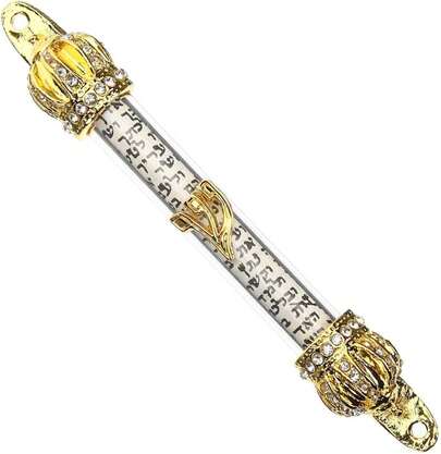 Sosoport Metálica Decorativa para Puerta Diseño Retro Artesanal Santifica y Protege el Hogar para Decoración Religiosa Entradas