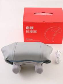 Neck And Shoulder Massager With Heat, Electric Shiatsu Massage Pillow For Back, Trapezius Muscle Relief, Multi-Function Soothing Massager - Normal - View 12