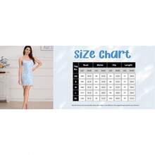 Vestido de graduación para adolescentes con lentejuelas, mini vestido ajustado con tirantes de espagueti y destellos florales - Dorado - Ver 7