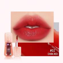 唇彩染色液体唇膏，韩国唇彩保湿自然，多用途唇颊两用色调，不粘杯，轻盈，高色素，持久，色彩鲜艳（6 种颜色） - 1.7g - 查看 12