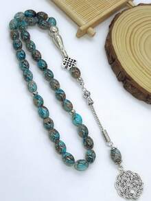Luxury Muslim Prayer Beads With Chinese Knot Pendant - 33 Pieces - View 5