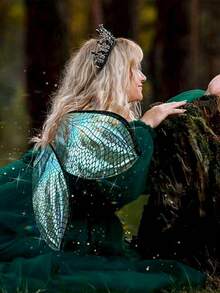 1pc Adult Forest Fairy Ombre Dragonfly Pixie Festival Party Costume Wings