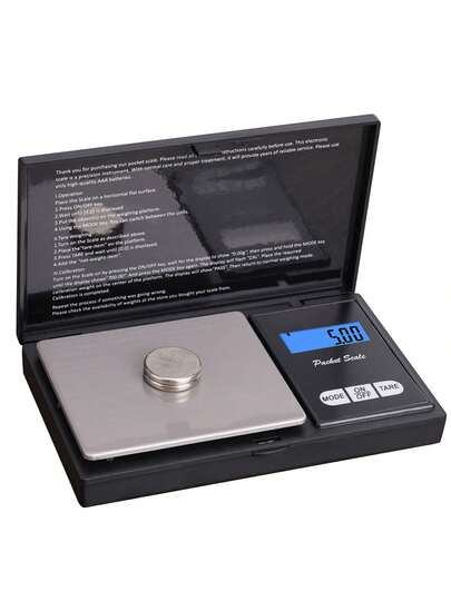Digital Pocket Gram Scale Mini Portable Digital Scales Grams Ounces Grains Food Jewelry Scale With LCD Display