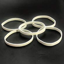 30 件高品质白色橡皮筋 5 厘米/1.97 英寸弹力橡皮筋，办公室和厨房固定配件，橡皮筋，弹力橡皮圈 - 白色 - 查看 6