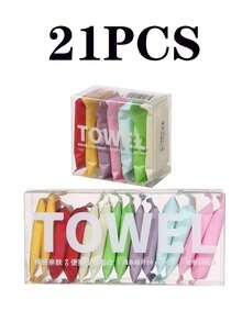 28pcs/21pcs/14pcs/7pcs Portable Compressed Face Towels, One-Time Use Facial Cleansing Wipes, Quick Expansion & Super Absorbent Reusable, Suitable For Outdoor Activities, Travel, Camping, Hiking, Office, School, Hotel, Home, Guests, Emergencies - 白色 - 查看 8