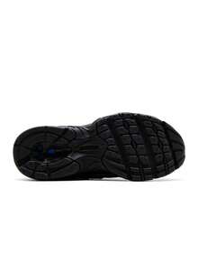 New Balance Giày thể thao dành cho thanh thiếu niên phong cách retro với phần trên bằng lưới tổng hợp có khả năng hấp thụ lực tác động ABZORB, thoải mái bền bỉ khi sử dụng hàng ngày GR740BM - Sơn ánh kim đen/bạc - Xem 4