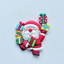 Decoraciones para cupcakes de Navidad, Decoración de tarta con adornos de Papá Noel suaves y pegajosos para fiestas con tema navideño, regalos de Navidad, decoraciones navideñas, pijamas navideños