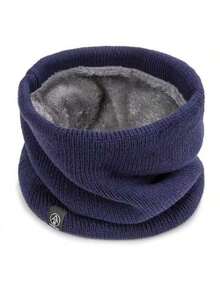 多功能防护面罩围巾，适合户外运动，单件装，冬季保暖围脖，男士滑雪围脖，女士围脖，男士抓绒围脖面罩，加厚防风围巾，寒冷天气防护，适合日常穿着 - 彩色 - 查看 17