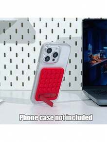 Soporte de silicona para teléfono con agarre adhesivo, soporte de teléfono con ventosa de silicona de doble cara, accesorios de teléfono de manos libres con agarre fuerte para selfie y video compatible con iPhone, teléfonos Android, regalo para cumpleaños, familia, amigos