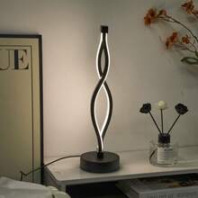 1 Stück minimalistische luxuriöse moderne Tischlampe, USB-betrieben - 3-Farben-Dimmen/Berührung, geeignet für Schlafzimmer, Büro, Café