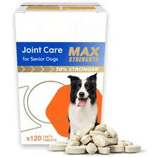 Senior Maximum Strength 120 Capsules.Protect Your Dog's Joints - Coffee Brown - View 1
