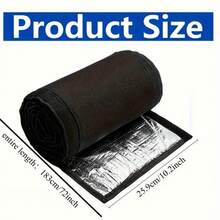 Klimaanlage Lüftungskanal Schutzabdeckung, Sonnenschutz und hitzebeständige Lüftungskanal Schutzabdeckung, 3-Schichten Schutzdesign, flexible Schutzabdeckung geeignet für den Außenbereich