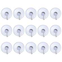 30pcs Small Transparent Suction Cup Hooks, Multifunctional Traceless Hanging Storage Suction Cup Hooks With Stainless Steel Hook For Window, Glass Door, Bathroom Shower Wall, Kitchen Walls, Christmas, Halloween And New Year Decoration Hooks - Clear - View 14