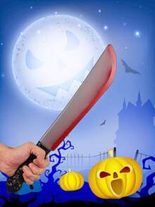 黑色万圣节涤纶连帽斗篷，万圣节死神服装斗篷，化妆舞会，派对黑色斗篷 - 彩色 - 查看 8