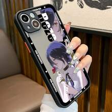 Funda de teléfono  Makima Mitaka Asa compatible con  14 13 12 Mini 11 Pro Max X XS XR 7 8 Plus 6 6s SE2022, funda de borde suave mate, compatible con funda de  17, funda de  17 Pro, funda de  17 Pro Max - F06 - Ver 2