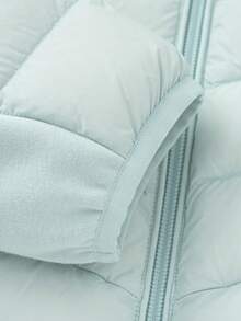 Balabala 儿童连帽羽绒服,保暖冬装,防水防风,舒适保暖 - 粉綠 - 查看 7