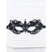 Soft & Skin-Friendly Black Lace Sexy Eye Mask Masquerade Mask, First Choice For Party & Gathering Halloween Valentine's Day - màu đen - Xem 10