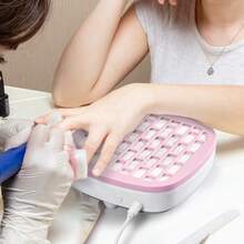 Nail Duster Collector, Nail Dust Collector For Acrylic Nails, Nail Dust Fan Nail Cleaner For Manicure - Nail Vacuum Cleaner Powerful Dust Extractor Low Noise,Gel Nails Polishing Salon Home Use,Pink - 粉色 - 查看 7