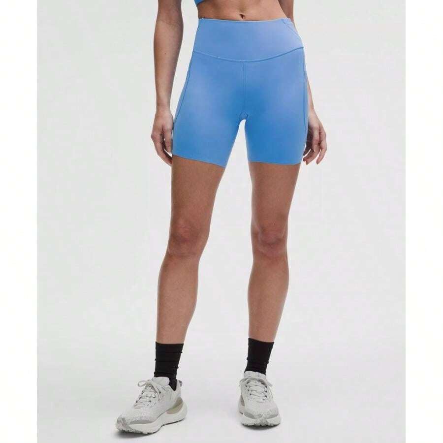 Fast And  High-Rise Short 6" *5 Pocket | Fall Fashion | Women Sports Shorts - Tiệc hồ bơi - Xem 1