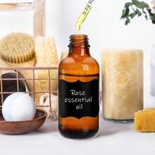 Jucoan 16 Pack Dropper Bottles, 4 Oz_120ml Amber Glass Tincture Bottles With Graduated Glass Eye Droppers For Essential Oils, Perfume, 2 Stainless Steel Funnels,16 Chalkboard Labels - trắng - Xem 4