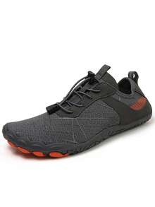 Unisex Barefoot Training Shoes, Minimalist Breathable Mesh Lace-Up Sneakers For Gym, Workout & Indoor Fitness