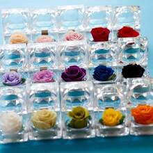 Rosa Eterna De Flores Conservadas Con Caja De Regalo Para Mujer - Regalo Para San ValentíN, CumpleañOs Y Aniversarios (Amarilla) - foto 2 - Ver 10