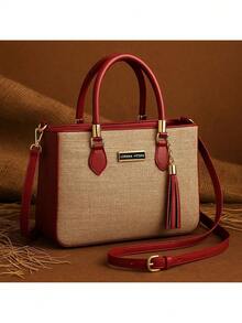 Lorena Vitoria Women's Crossbody Bag Side Bag - 紅色 - 查看 1